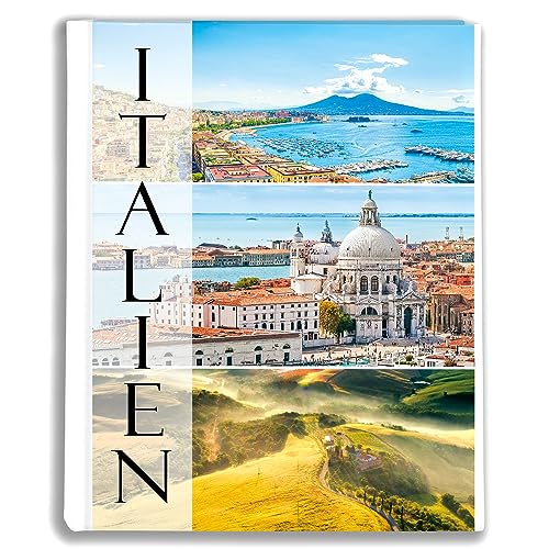 Urlaubsfotoalbum 10x15: Italien, Fototasche für Fotos, Taschen-Fotohalter für lose Blätter, Urlaub Italien, Handgemachte Fotoalbum von EMPOL