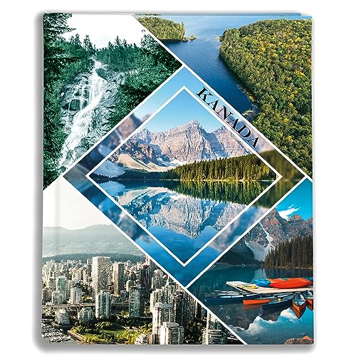 Urlaubsfotoalbum 10x15: Kanada, Fototasche für Fotos, Taschen-Fotohalter für lose Blätter, Urlaub Kanada, Handgemachte Fotoalbum von EMPOL
