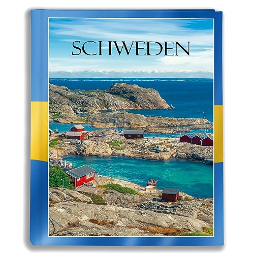 Urlaubsfotoalbum 10x15: Schweden, Fototasche für Fotos, Taschen-Fotohalter für lose Blätter, Urlaub Schweden, Handgemachte Fotoalbum von EMPOL