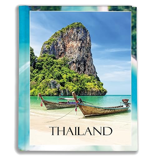 Urlaubsfotoalbum 10x15: Thailand, Fototasche für Fotos, Taschen-Fotohalter für lose Blätter, Urlaub Thailand, Handgemachte Fotoalbum von EMPOL