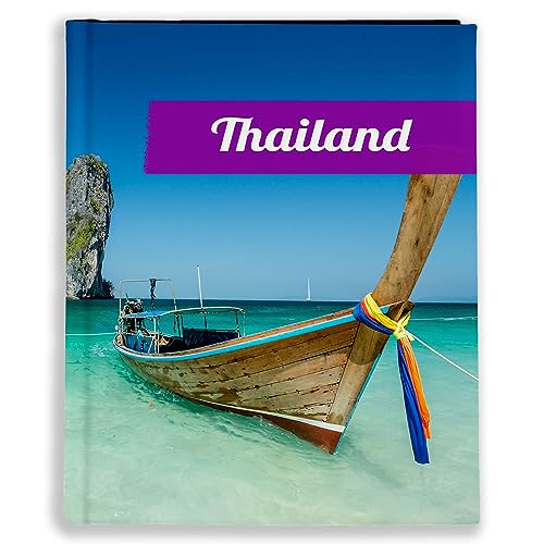 Urlaubsfotoalbum 10x15: Thailand, Fototasche für Fotos, Taschen-Fotohalter für lose Blätter, Urlaub Thailand, Handgemachte Fotoalbum von EMPOL