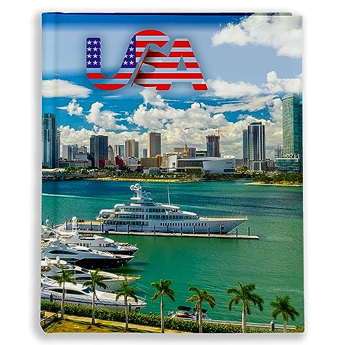 Urlaubsfotoalbum 10x15: USA, Fototasche für Fotos, Taschen-Fotohalter für lose Blätter, Urlaub USA, Handgemachte Fotoalbum von EMPOL