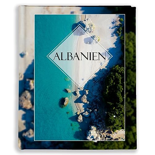 Urlaubsfotoalbum: Albanien, Fototasche für Fotos, Taschen-Fotohalter für lose Blätter, Urlaub Albanien, Handgemachte Fotoalbum (10x15 | für 200 Fotos) von EMPOL
