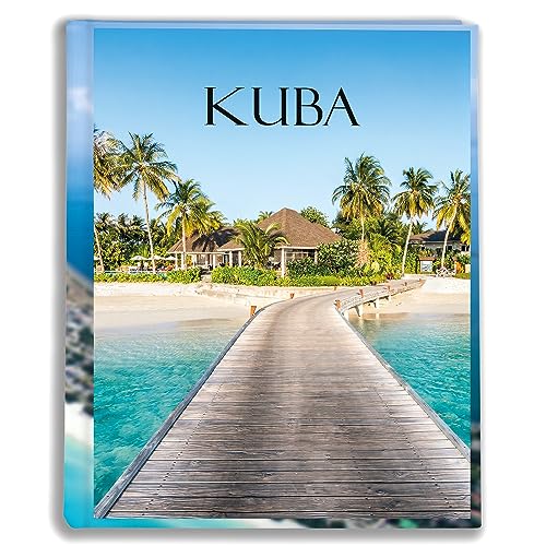 Urlaubsfotoalbum: Kuba, Fototasche für Fotos, Taschen-Fotohalter für lose Blätter, Urlaub Kuba, Handgemachte Fotoalbum (10x15 | für 200 Fotos) von EMPOL