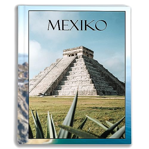 Urlaubsfotoalbum: Mexiko, Fototasche für Fotos, Taschen-Fotohalter für lose Blätter, Urlaub Mexiko, Handgemachte Fotoalbum (10x15 | für 200 Fotos) von EMPOL