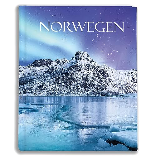 Urlaubsfotoalbum: Norwegen, Fototasche für Fotos, Taschen-Fotohalter für lose Blätter, Urlaub Norwegen, Handgemachte Fotoalbum (10x15 | für 200 Fotos) von EMPOL
