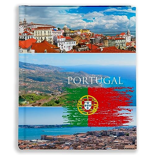 Urlaubsfotoalbum: Portugal, Fototasche für Fotos, Taschen-Fotohalter für lose Blätter, Urlaub Portugal, Handgemachte Fotoalbum (10x15 | für 200 Fotos) von EMPOL