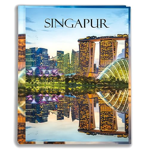 Urlaubsfotoalbum: Singapur, Fototasche für Fotos, Taschen-Fotohalter für lose Blätter, Urlaub Singapur, Handgemachte Fotoalbum (10x15 | für 200 Fotos) von EMPOL