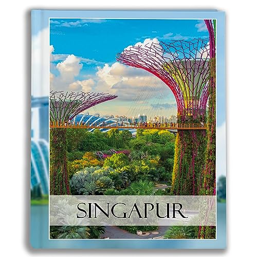 Urlaubsfotoalbum: Singapur, Fototasche für Fotos, Taschen-Fotohalter für lose Blätter, Urlaub Singapur, Handgemachte Fotoalbum (10x15 | für 48 Fotos) von EMPOL