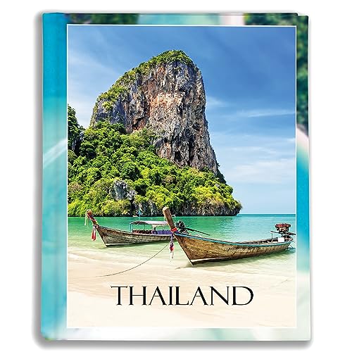 Urlaubsfotoalbum: Thailand, Fototasche für Fotos, Taschen-Fotohalter für lose Blätter, Urlaub Thailand, Handgemachte Fotoalbum (10x15 | für 200 Fotos) von EMPOL
