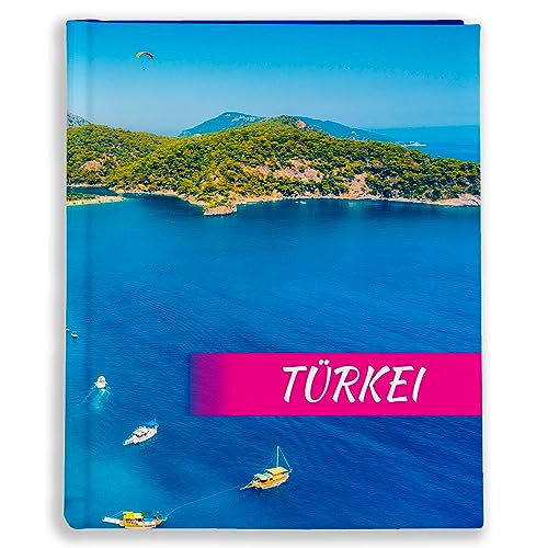 Urlaubsfotoalbum: Türkei, Fototasche für Fotos, Taschen-Fotohalter für lose Blätter, Urlaub Türkei, Handgemachte Fotoalbum (10x15 | für 200 Fotos) von EMPOL