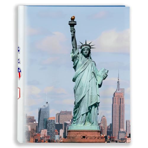 Urlaubsfotoalbum: USA, Fototasche für Fotos, Taschen-Fotohalter für lose Blätter, Urlaub USA, Handgemachte Fotoalbum (15x21 | für 120 Fotos) von EMPOL