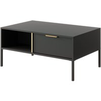 Emporius - Couchtisch 100 cm Daros - Wohnzimmertisch, Kaffeetisch - Beistelltisch mit Schublade - Anthrazit Emporius - Couchtisch 100 cm Daros - Wohnzimmertisch, Kaffeetisch - Beistelltisch mit Schublade - Anthrazit von EMPORIUS