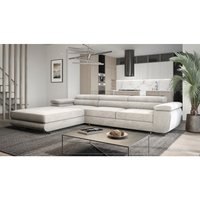 Ecksofa 280 cm Sorlo Twin - Sofa mit Schlaffunktion - Ottomane links freistehend, verstellbare Kopfstützen - Ecksofa mit Bettkasten, Sofa L-Form Ecksofa 280 cm Sorlo Twin - Sofa mit Schlaffunktion - Ottomane links freistehend, verstellbare Kopfstützen - Ecksofa mit Bettkasten, Sofa L-Form von EMPORIUS