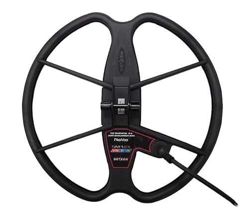 Detech Ultimate 13 Zoll (33 cm) für Metalldetektor Nokta Simplex New Generation Lite BT Ultra Ultra WHP Spule große Penetration wasserdicht 33 cm von EMPOTEC