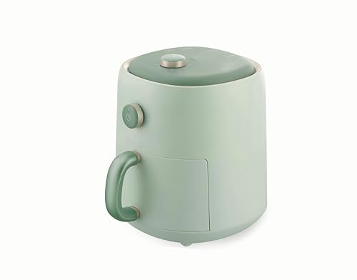 Empotec Vintage Luftfritteuse Backofen 200 Grad Garzeit Timer Grün 3 Liter Leistung 1200 W Spannung 220-240 V Griffe Multifunktions Empotec Vintage Luftfritteuse Backofen 200 Grad Garzeit Timer Grün 3 Liter Leistung 1200 W Spannung 220-240 V Griffe Multifunktions von EMPOTEC