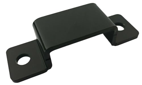 1 Stück 4mm dicke ST52 Stahl Quadratrohrschelle, (A: 160 x B: 77,5 x C: 205 mm) von EMPULA