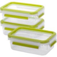 EMSA Frischhaltedose Clip & Close 0,55l 3er Set hellgrü von EMSA