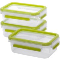 Emsa - Frischhaltedose Clip & Close 0,55l 3er Set hellgrün von EMSA