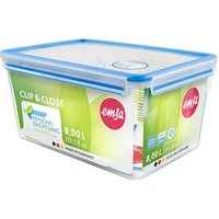 emsa Frischhaltedose CLIP & CLOSE 16,2 cm hoch transparent 8,0 l, 1 St. von EMSA