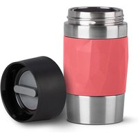 emsa Isolierbecher Travel Mug Compact 0,3 l rot von EMSA
