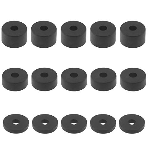 EMSea 15 Stück M8 Gummi Abstandshalter Kit Assorted Thickness Standoff Washer für Heimwerker Dämpfung Absorbierender Aufprall 26x15mm 26x10mm 26x5mm 5 Stück pro Größe von EMSea