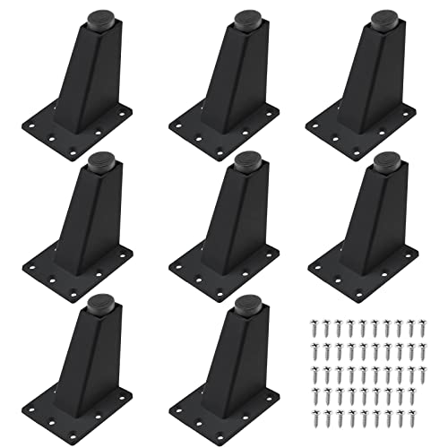 EMSea 8 Stück Möbelbeine Aluminiumlegierung Moderne Tischbeine Metall Dreieck Möbelfüße Möbel Ersatzbein Zubehör für Couch Sofa Schrank Schwarz EMSea 8 Stück Möbelbeine Aluminiumlegierung Moderne Tischbeine Metall Dreieck Möbelfüße Möbel Ersatzbein Zubehör für Couch Sofa Schrank Schwarz von EMSea