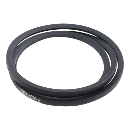 EMSea 1 Stück Mäher-Antriebskeilriemen 0039213 1475 Mm Innenumfang 1424 Mm Dicke 8 Mm Kompatibel mit Wolf Cart OHV 2 OHV 2 M SV 3 Schwarz von EMSea