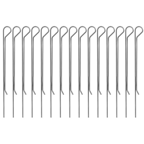 EMSea 15 Stück 11 Cm Multifunktionale Dochthalter aus Metall Docht-Zentrierwerkzeug Geeignet für die KerzenDherstellung Kerzen-DIY-Zubehör Splitter 15 Stück 11 Cm Multifunktionale von EMSea