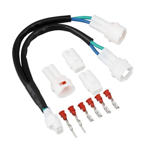 EMSea 1SET Y-Splitter USB Hilfsstromanschluss kompatibel mit Suzuki DL 650 1050 V-Strom GSX-S 100 von EMSea