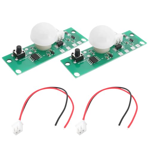 EMSea 2 Satz 3,7 V Infrarot-Solarplatinenmodule Zur Erkennung des Menschlichen K?rpers Geeignet f¨¹r Wandlampen von EMSea