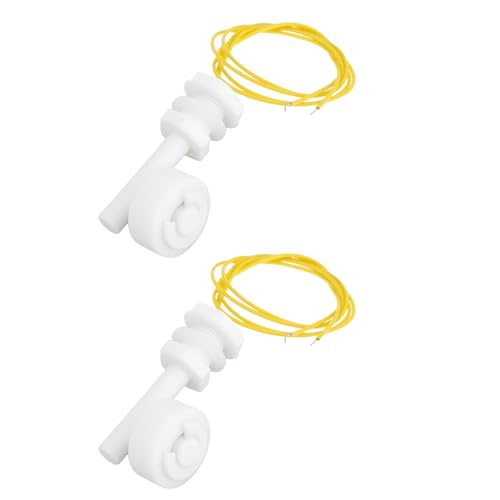 EMSea 2 Stücke 220 V Miniatur Schwimmerschalter für Wassertank Schwimmbad Gartenteich Flüssigkeitsstandsensor von EMSea