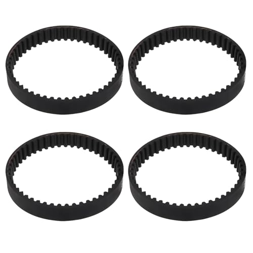 EMSea 4 Stück Staubsauger-Gummi-Antriebsriemen Kompatibel mit Shark NZ801UKT40 NZ801UKT 40 EPH205 Staubsauger-Teile Staubsauger-Zubehör Breite 7 mm Innenumfang ca. 141 mm von EMSea