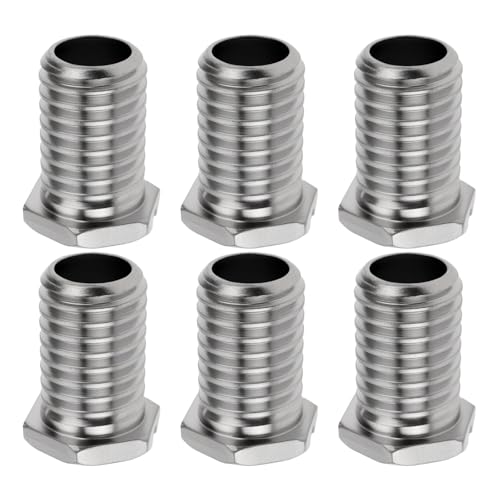 EMSea 6 Stück Küchenspülen-Korbsiebschrauben 1,15 Cm X 2 Cm Spülkorbschraube Edelstahl Hohlschrauben für Siebkorbventile Siebstopfen Spüle Und Küchenabflüsse EMSea 6 Stück Küchenspülen-Korbsiebschrauben 1,15 Cm X 2 Cm Spülkorbschraube Edelstahl Hohlschrauben für Siebkorbventile Siebstopfen Spüle Und Küchenabflüsse von EMSea