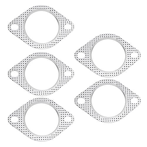 EMSea Auspuffdichtung, Metalldichtung mit verstärktem Ring, 2 Bolzen, Flansch, 110 mm, 5 Stück von EMSea