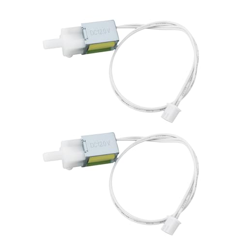 EMSea Magnetventil, DC 12 V, 5 mm, normalerweise geschlossen, geeignet für automatische Bewässerungssysteme, 2 Stück von EMSea