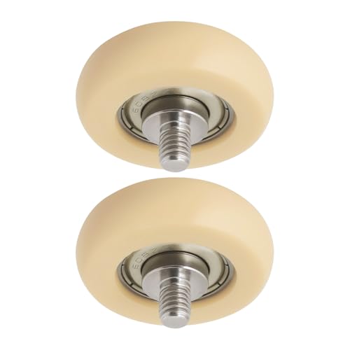 EMSea Rudermaschinen-Sitzrad, Nylon-Rad mit Lager, 6 x 36 x 10 mm, POM-Schubladenschieberolle mit M6-Gewinde, 2 Stück EMSea Rudermaschinen-Sitzrad, Nylon-Rad mit Lager, 6 x 36 x 10 mm, POM-Schubladenschieberolle mit M6-Gewinde, 2 Stück von EMSea