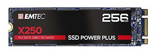 Emtec SSD M2 SATA x250 256GB Power Plus 3D NAND Emtec SSD M2 SATA x250 256GB Power Plus 3D NAND von Emtec