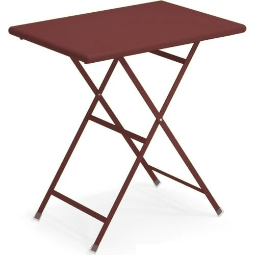 EMU Tisch Arc en Ciel rechteckig klappbar 50 x 70 cm Art. 334 Farbe Rot Intensiv 46 von EMU