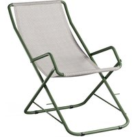 Emu Bahama Liegestuhl Stahl/Emu-tex Emu Bahama Liegestuhl Stahl/Emu-tex von EMU