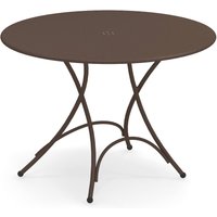 Emu Pigalle Gartentisch Stahl Ø105 cm von EMU