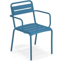 Emu - Star Outdoor Armlehnstuhl, blau von EMU