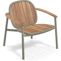 Emu - Twins Loungesessel Alu Teak von EMU