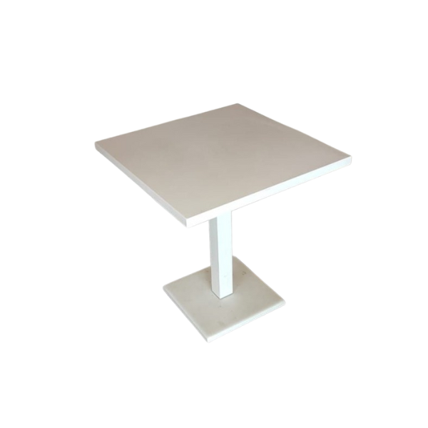 Quadratischer Esstisch Round aus Stahl von Christophe Pillet, Emu von EMU