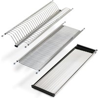Abtropfgestell aus rostfreiem Stahl Drynox, Modul 900mm, Edelstahl - Emuca von EMUCA