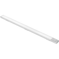 LED-Einbauleuchte Kaus usb Aufladbar mit Bewegungssensor, l 600 mm, Matt eloxiert, Kunststoff und Aluminium - Matt eloxiert - Emuca von EMUCA