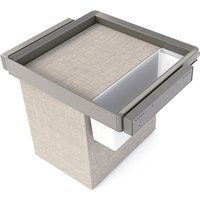 Emuca Satz aus Hilfstablett, Wäschekorb und ahmen für Schrank Quartz, mit Soft-Close- und Vollauszugsschienen, Modul 60 cm, Titan-Oberfläche Emuca Satz aus Hilfstablett, Wäschekorb und ahmen für Schrank Quartz, mit Soft-Close- und Vollauszugsschienen, Modul 60 cm, Titan-Oberfläche von EMUCA