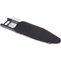 Klappbares Bügelbrett und ausziehbares Bügelbrett für Möbel. Modell: Bügeleisen Alu, Aluminium, Anthrazitgrau - Emuca von EMUCA