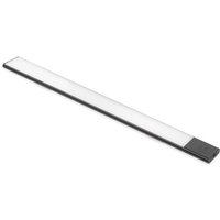 LED-Einbauleuchte Kaus Black usb Aufladbar mit Berührungssensor, 400mm, Schwarz, Kunststoff und Aluminium - Schwarz - Emuca von EMUCA