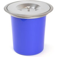 EinbauabfallRecyclingbehälterRycycle für die KüchenarbeitsPlattenstärke, 1 Recyclingbehälter5 Liter, Edelstahl und Kunststoff - Edelstahl - Emuca von EMUCA